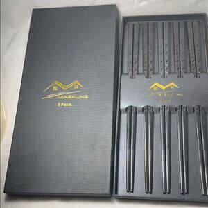 Black Chopsticks Set